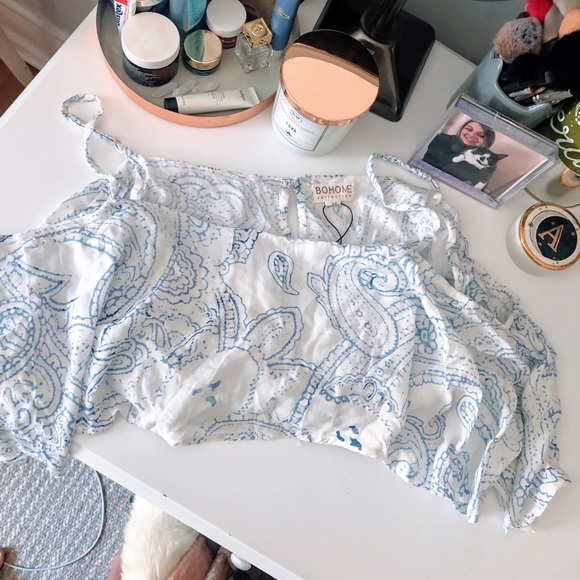 Paisley Crop Top - Picture 5 of 5